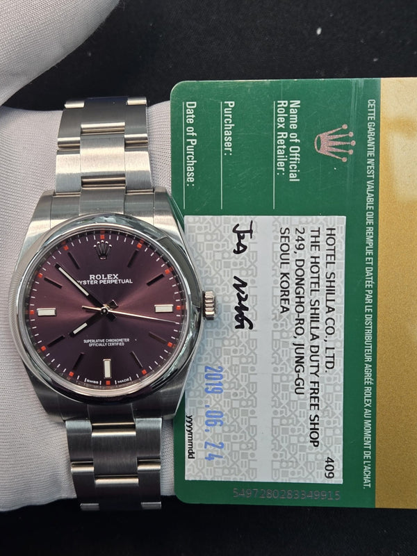 Rolex Oyster Perpetual 114300