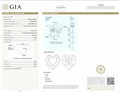 Pink Heart Diamond SI1 Charm in 14K Rose Gold view 6