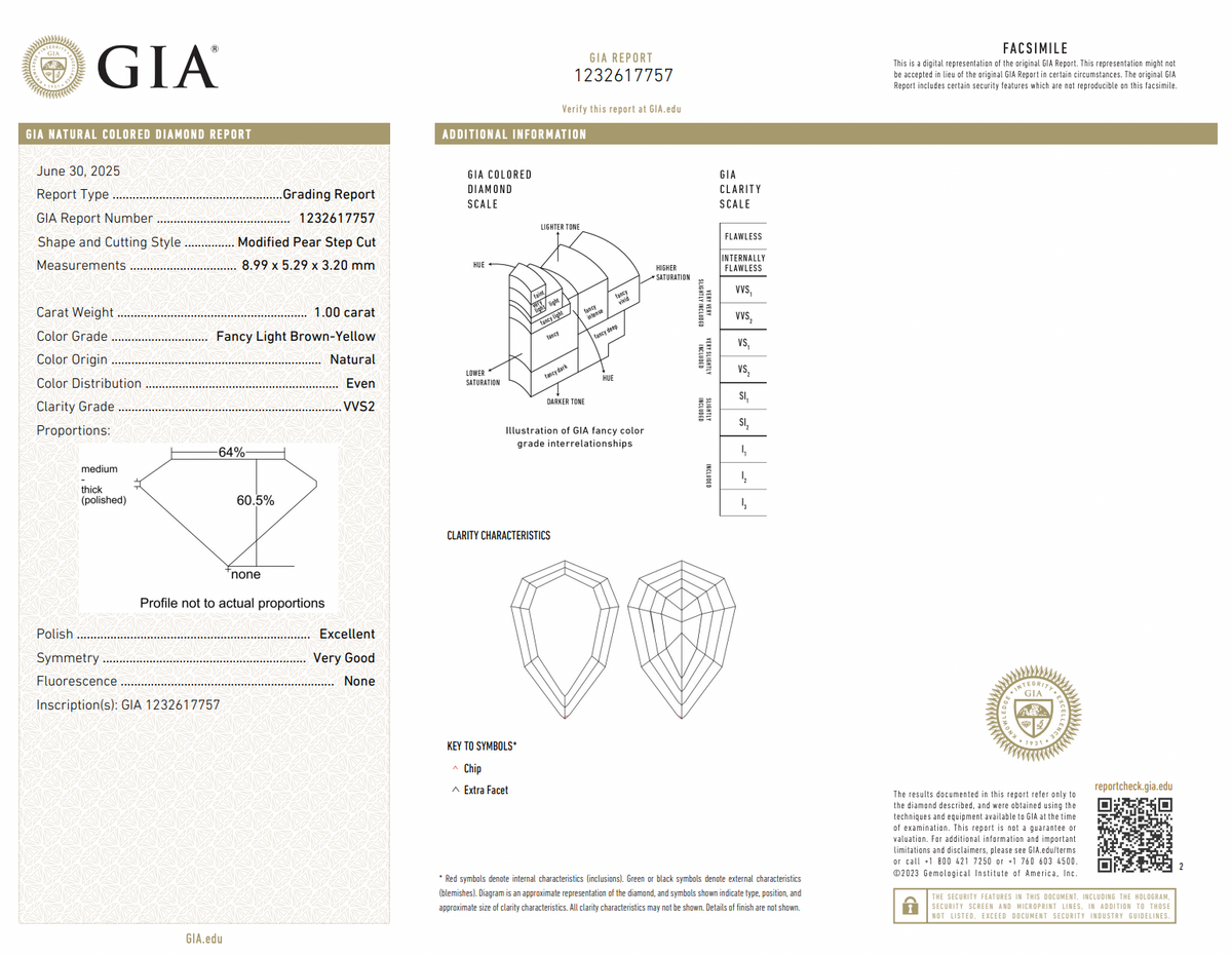 1.00ct Fancy Light Brown Yellow Diamond VVS2 Side Pavé Spiral Pinky Ring GIA — view 2 — Laura Milman New York