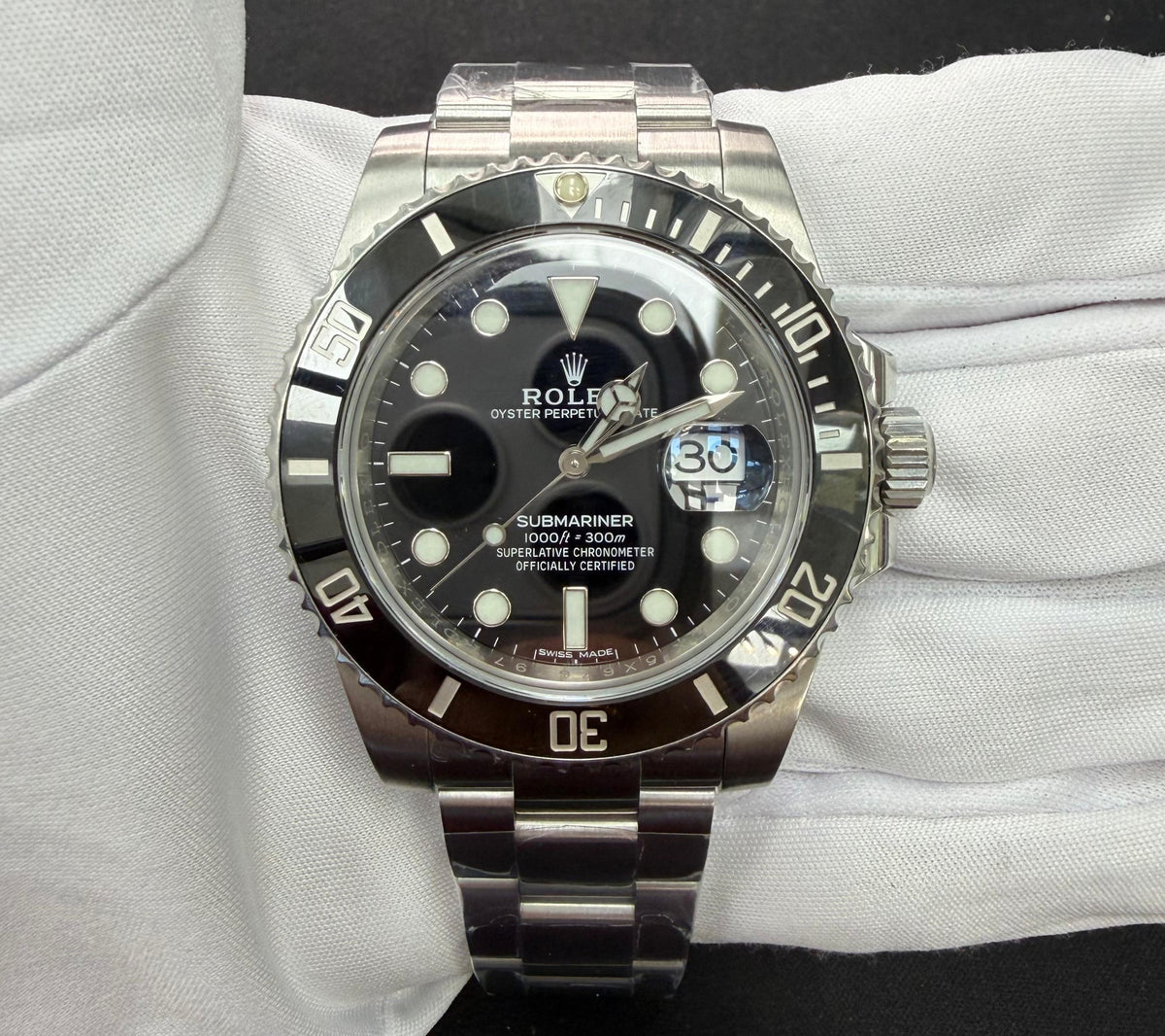 ROLEX SUBMARINER DATE 116610LN — view 2 — Laura Milman New York