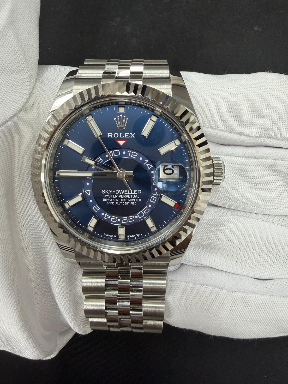 ROLEX SKY DWELLER 336934 — view 2 — Laura Milman New York