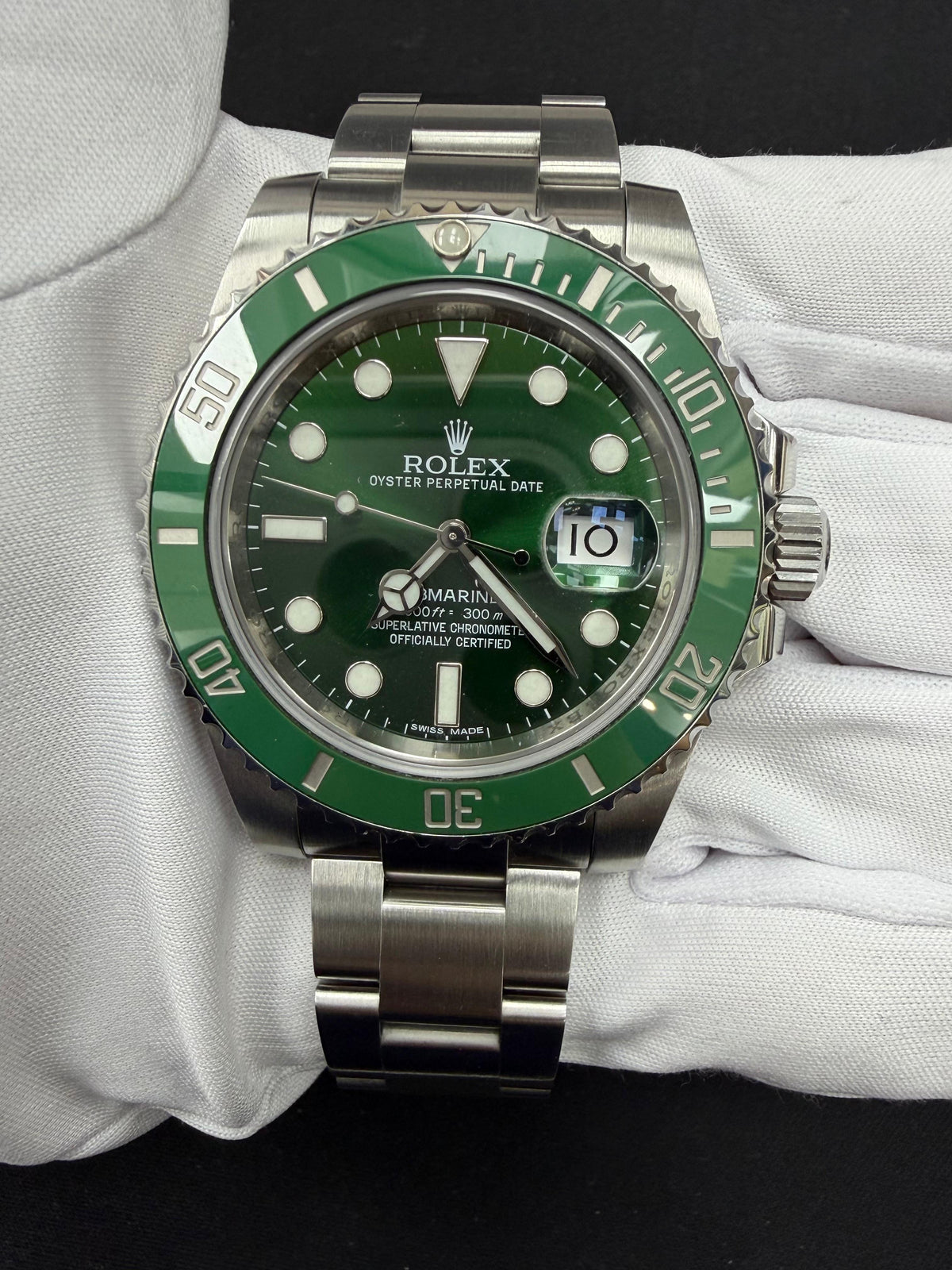 ROLEX SUBMARINER DATE 116610LV — view 2 — Laura Milman New York