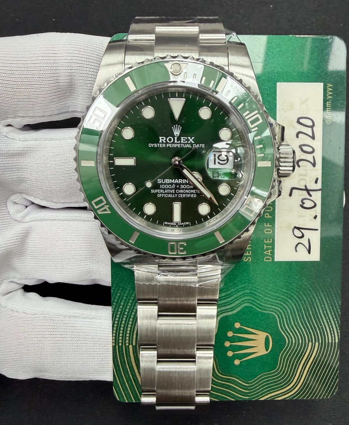 ROLEX SUBMARINER DATE 116610LV — view 3 — Laura Milman New York