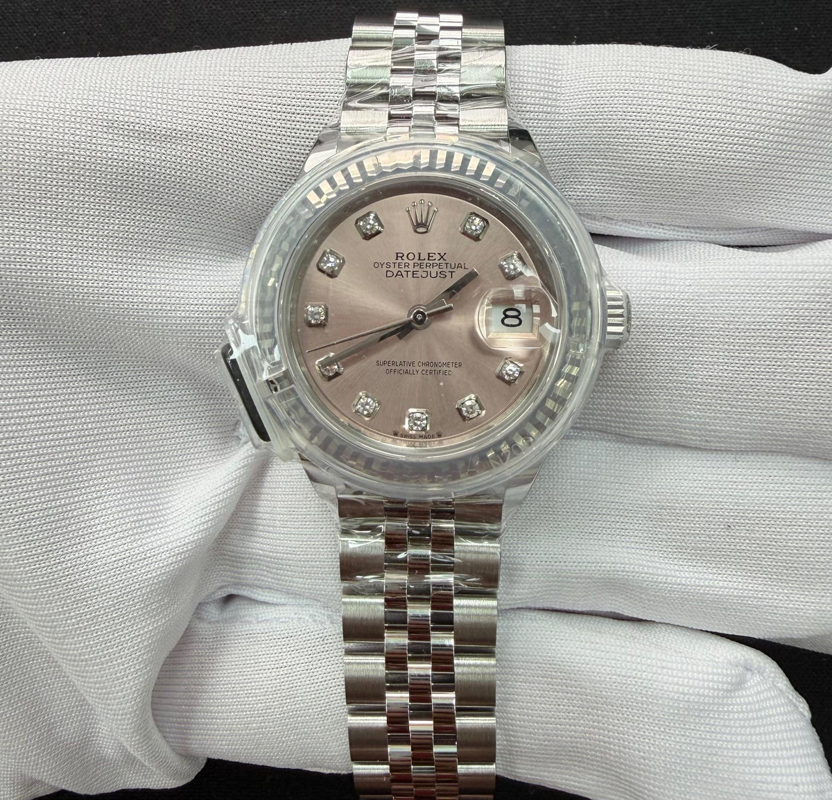 ROLEX LADY DATE JUST 279174 — view 2 — Laura Milman New York