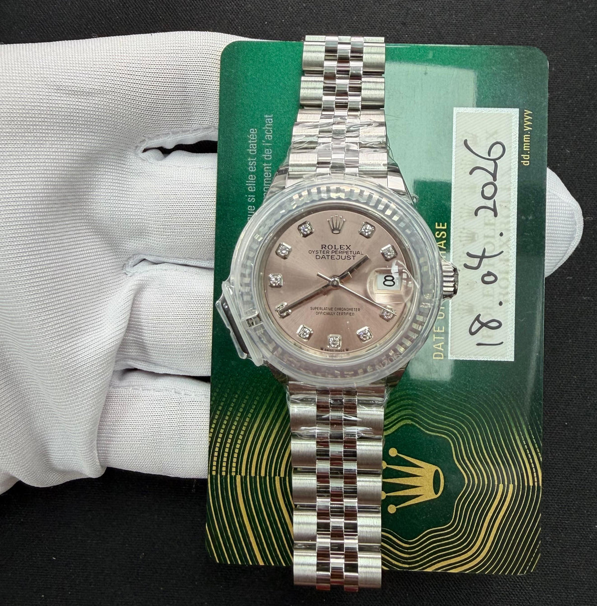ROLEX LADY DATE JUST 279174 — view 3 — Laura Milman New York