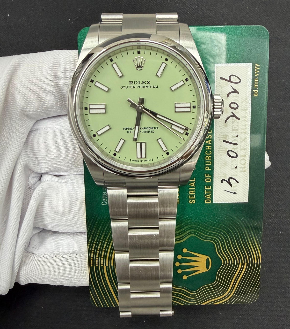 ROLEX OYSTER PERPETUAL 134300 — view 3 — Laura Milman New York
