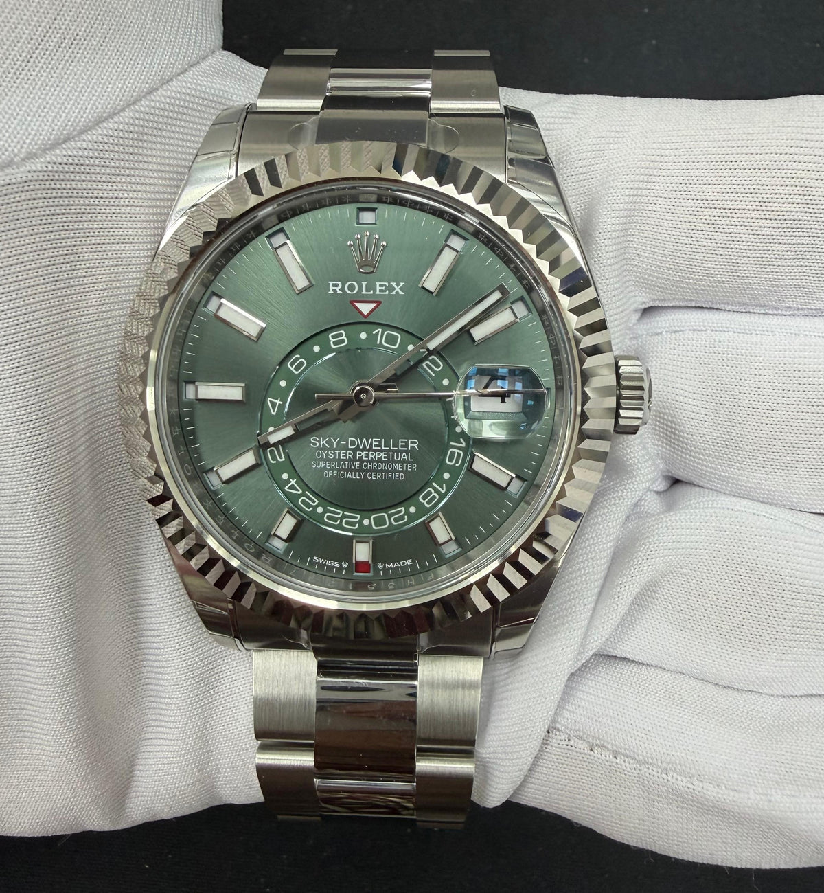 ROLEX SKY DWELLER 336934 — view 2 — Laura Milman New York