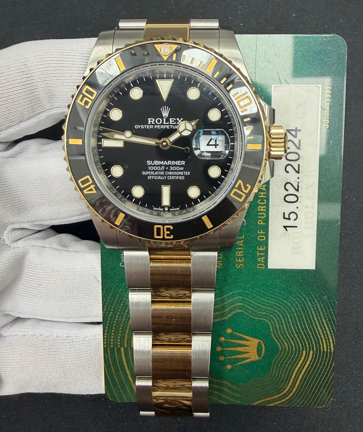 ROLEX SUBMARINER DATE 126613LN — view 3 — Laura Milman New York