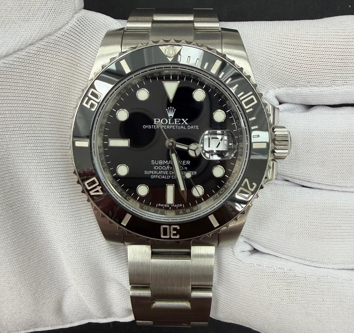 ROLEX SUBMARINER DATE 116610LN — view 2 — Laura Milman New York
