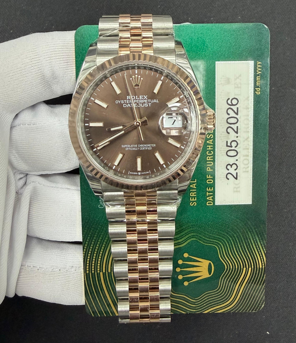 ROLEX DATEJUST 126231 — view 3 — Laura Milman New York