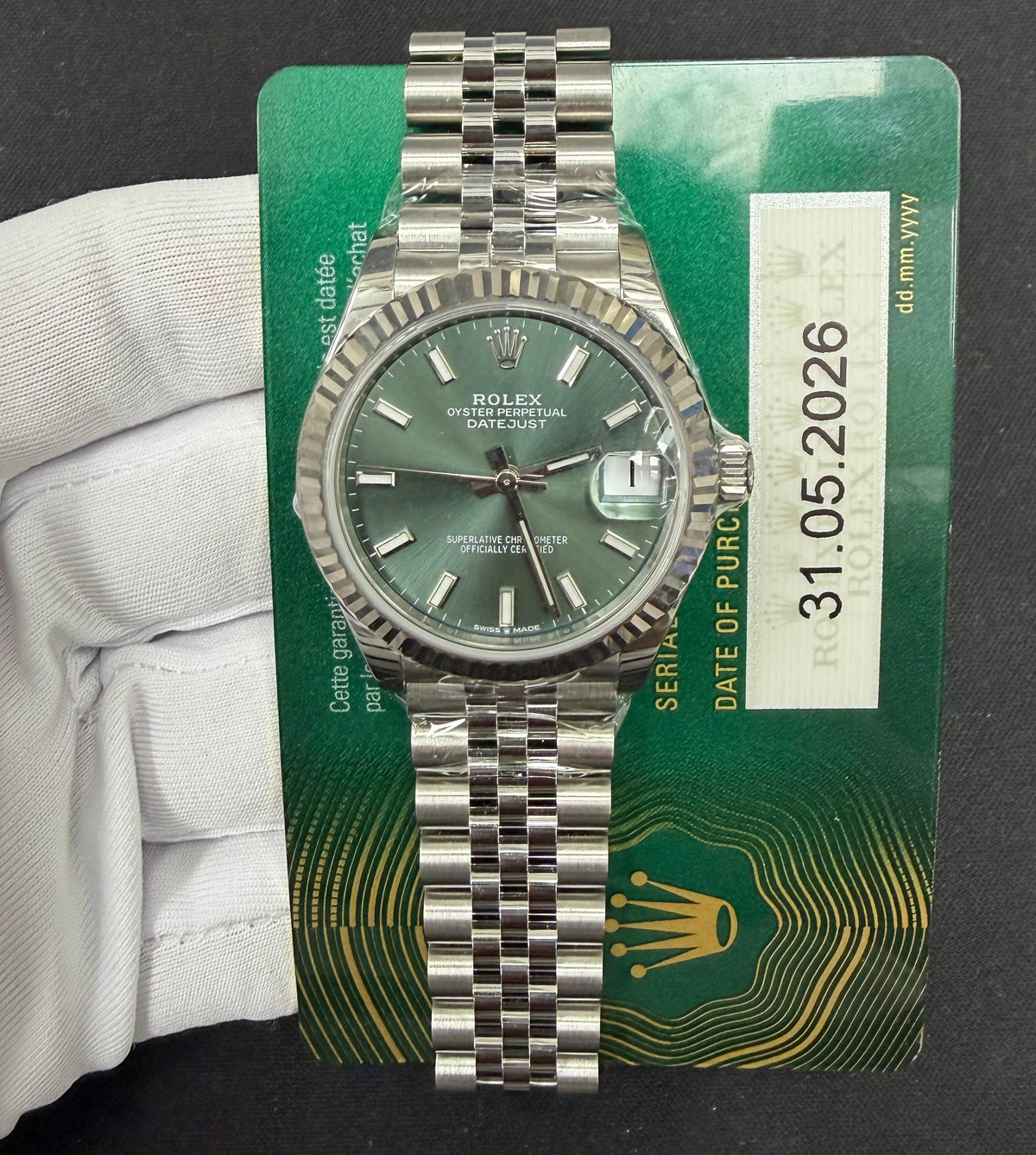 ROLEX DATEJUST 278274 — view 3 — Laura Milman New York