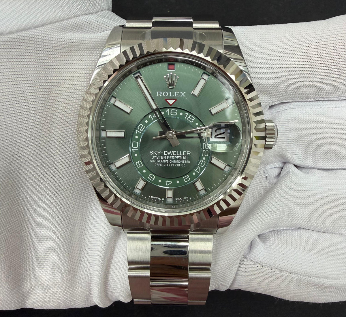 ROLEX SKY DWELLER 336934 — view 2 — Laura Milman New York