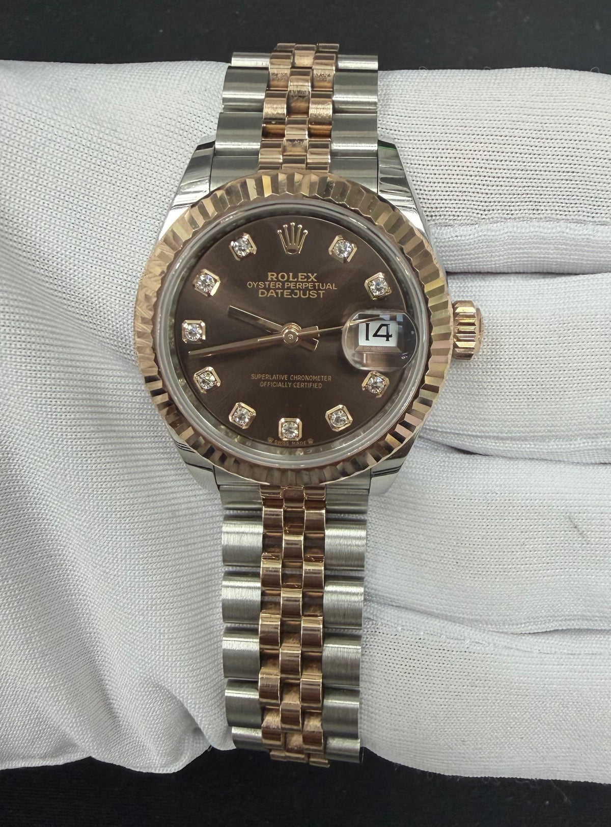 ROLEX LADY DATE JUST 279171 — view 2 — Laura Milman New York