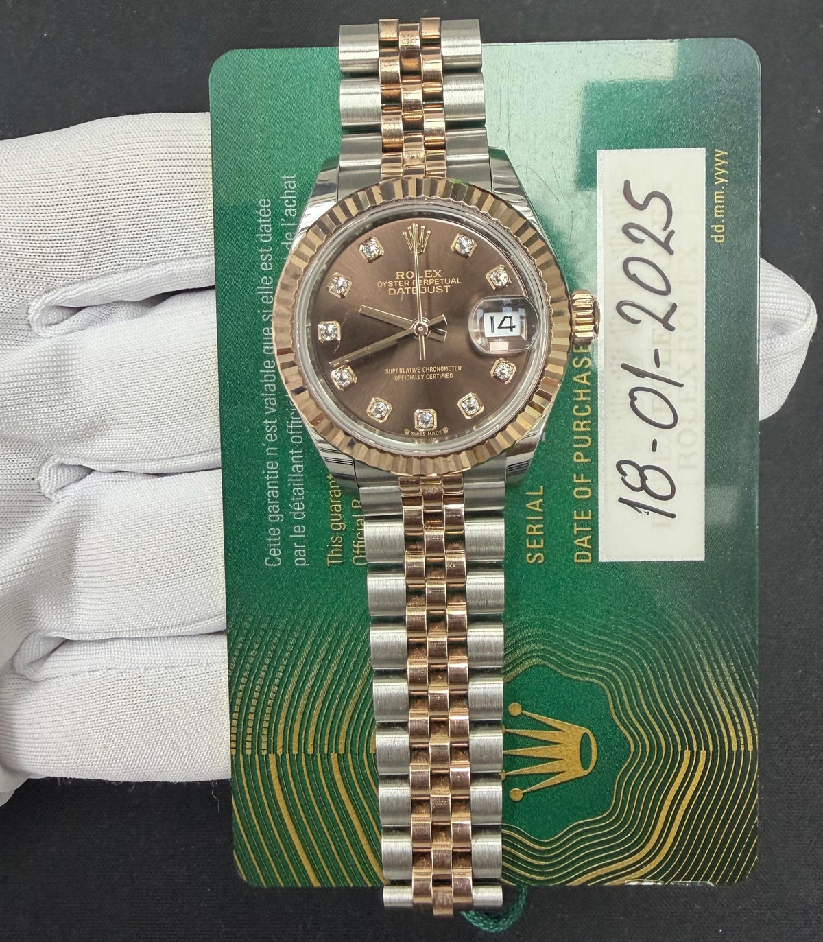 ROLEX LADY DATE JUST 279171 — view 3 — Laura Milman New York