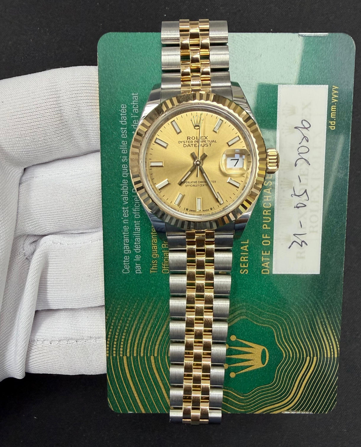 ROLEX LADY DATE JUST 279173 — view 3 — Laura Milman New York