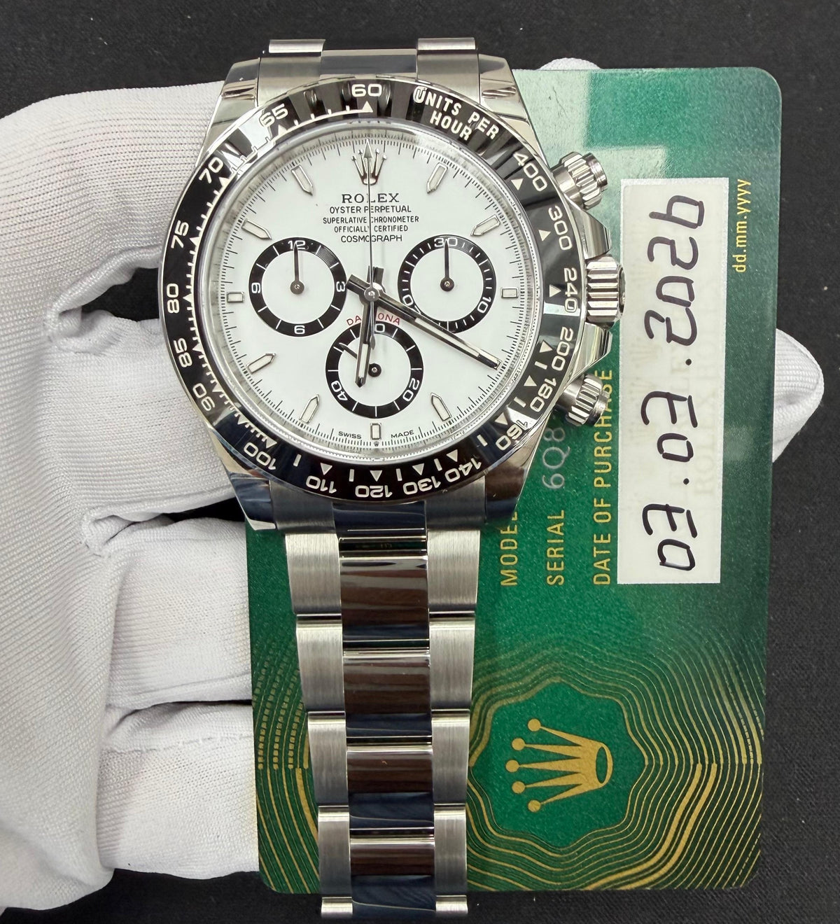 ROLEX DAYTONA 126500LN — view 3 — Laura Milman New York