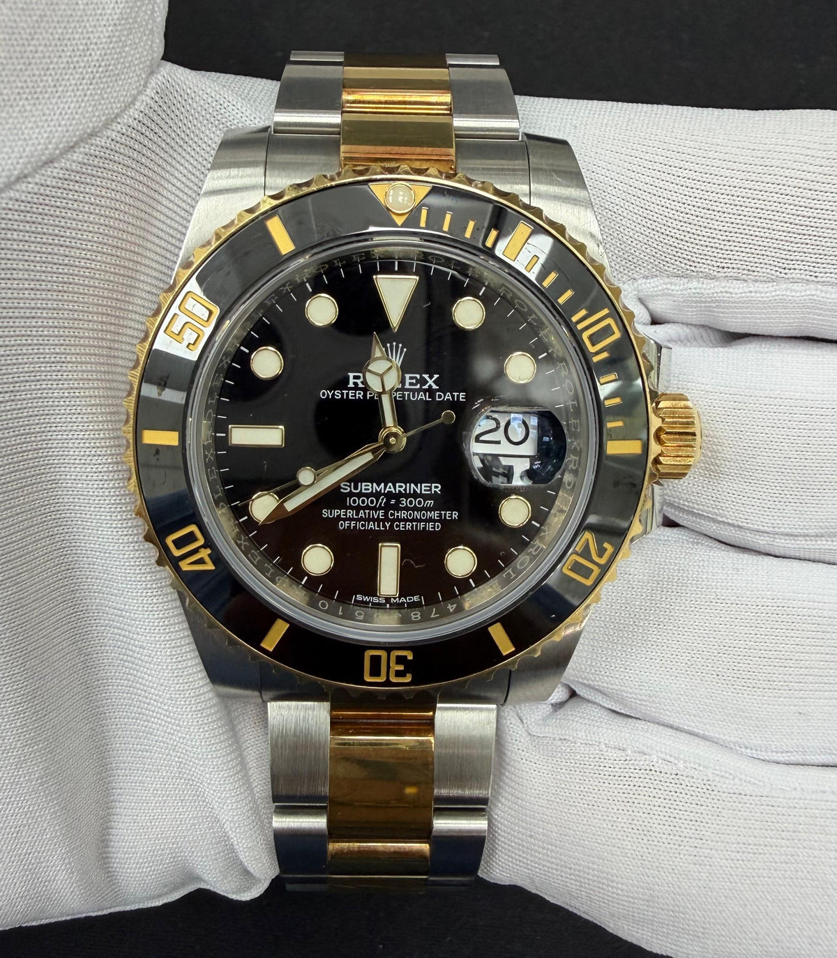 ROLEX SUBMARINER DATE 116613LN — view 2 — Laura Milman New York