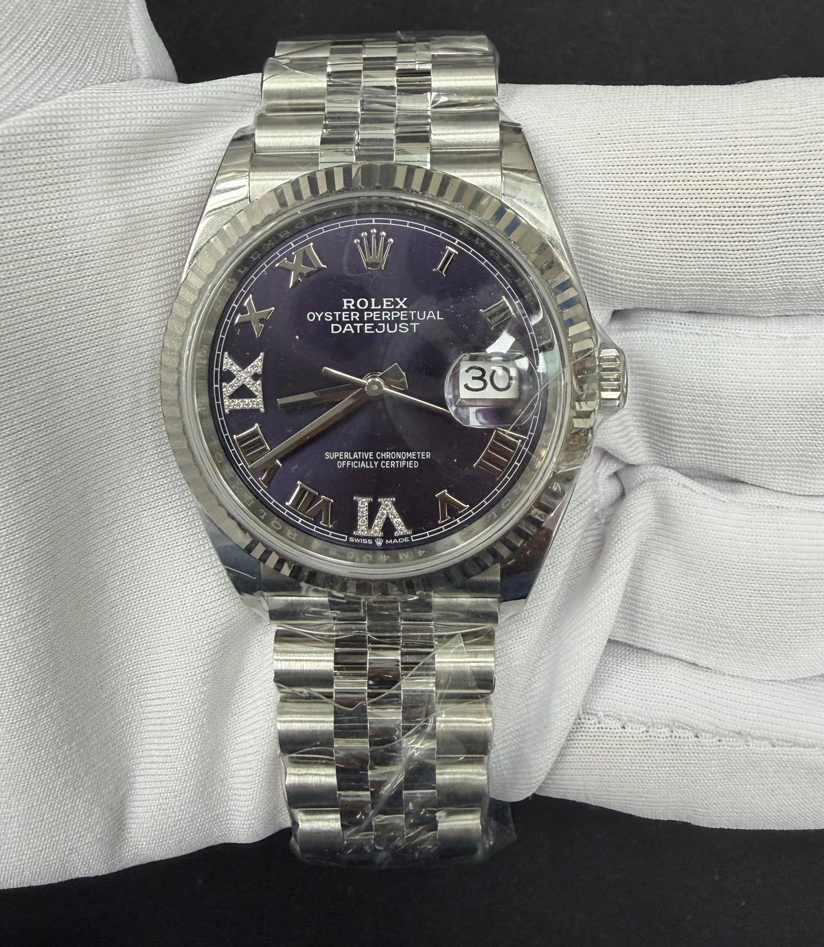 ROLEX DATEJUST 126234 — view 2 — Laura Milman New York