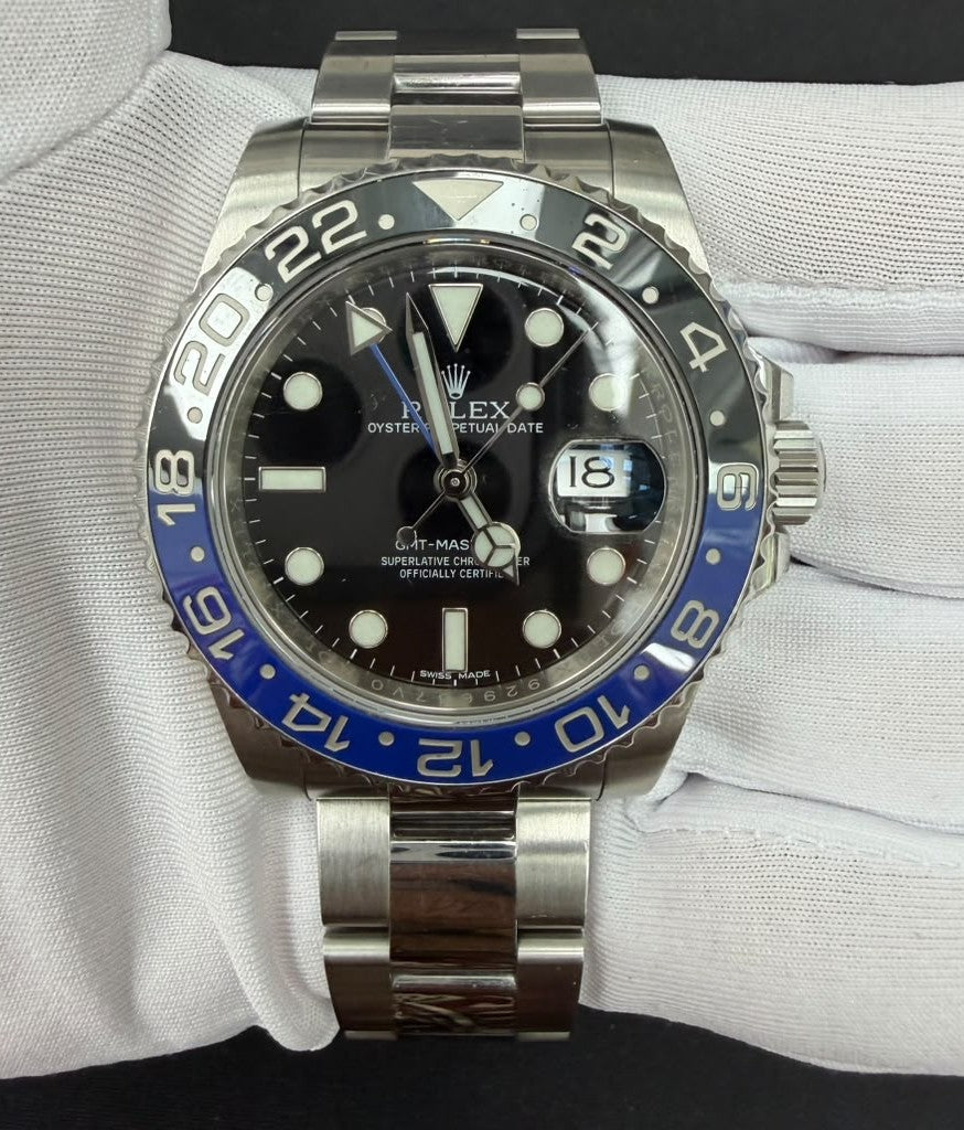 ROLEX GMT MASTER II 116710BLNR — view 2 — Laura Milman New York