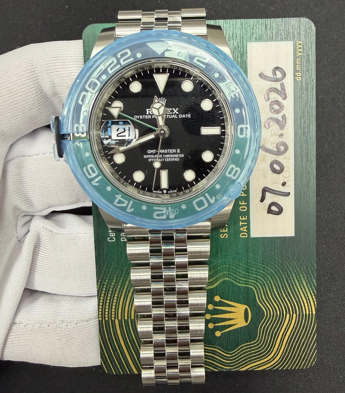ROLEX GMT MASTER II 126720VTNR — view 3 — Laura Milman New York