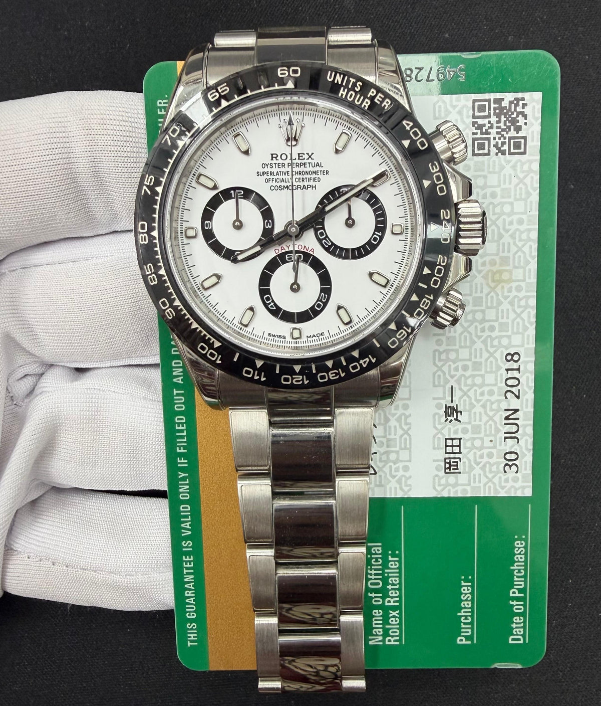 ROLEX DAYTONA 116500LN — view 3 — Laura Milman New York