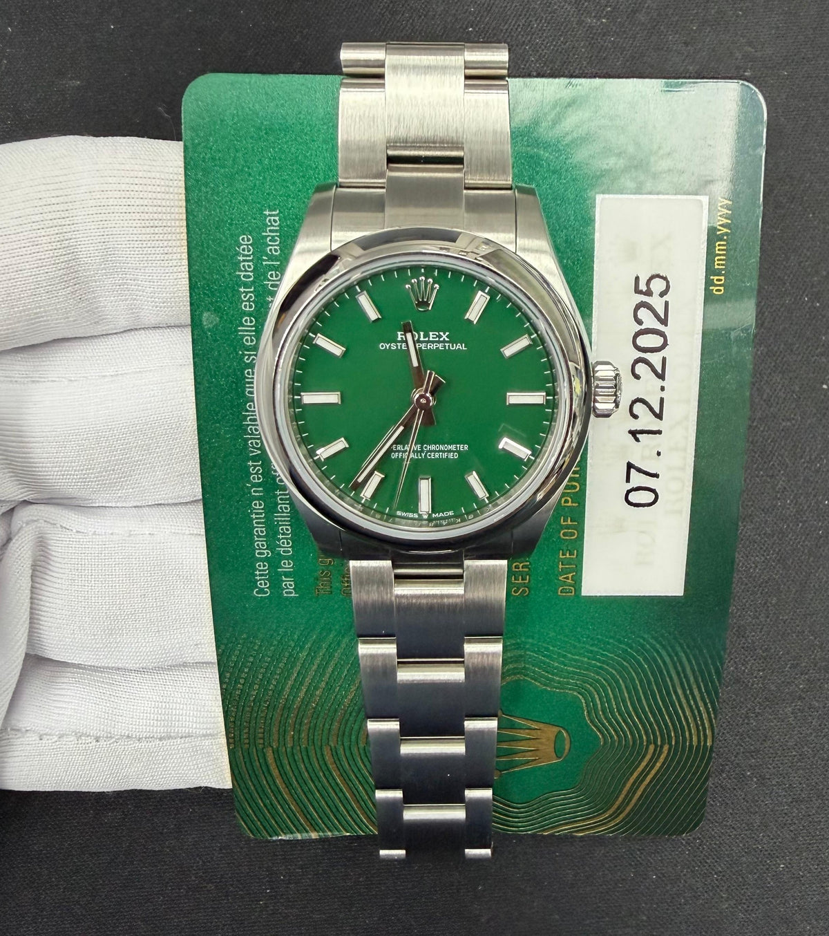 ROLEX OYSTER PERPETUAL 277200 — view 3 — Laura Milman New York