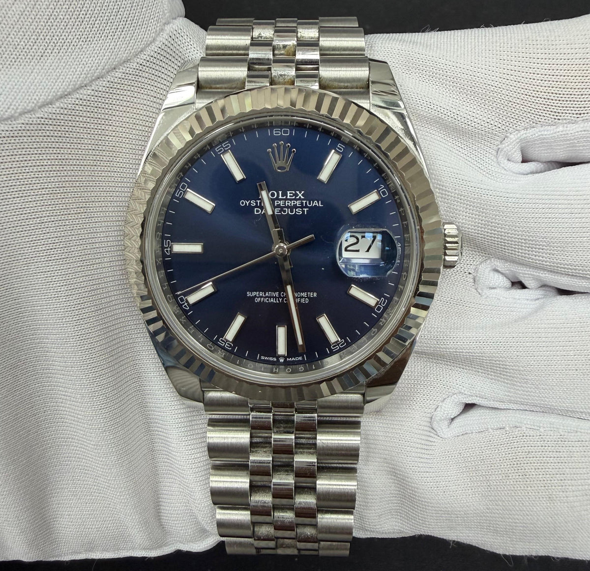 ROLEX DATEJUST 126334 — view 2 — Laura Milman New York