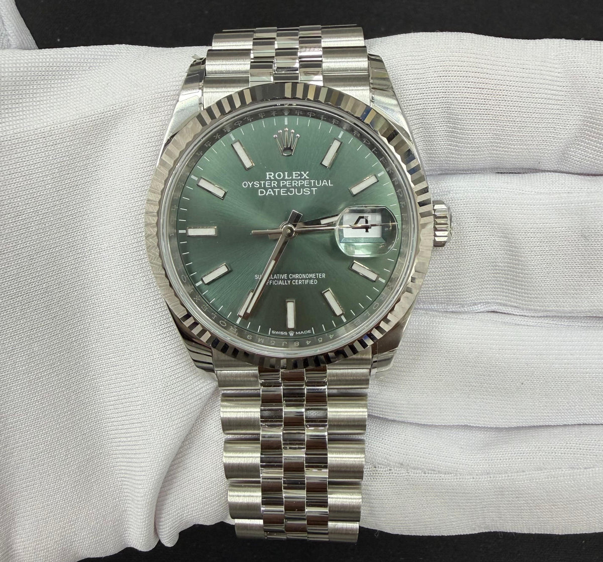 ROLEX DATEJUST 126234 — view 2 — Laura Milman New York