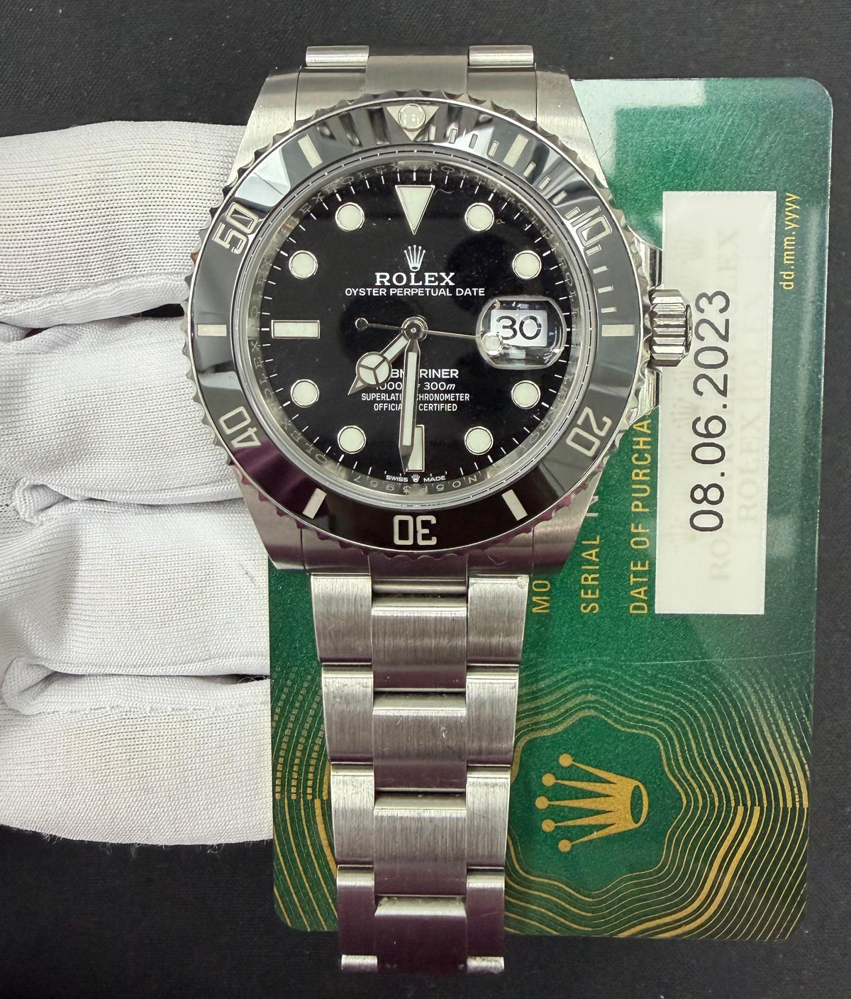 ROLEX SUBMARINER DATE 126610LN — view 3 — Laura Milman New York