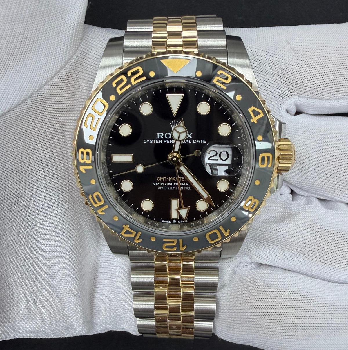 ROLEX GMT MASTER II 126713GRNR — view 2 — Laura Milman New York