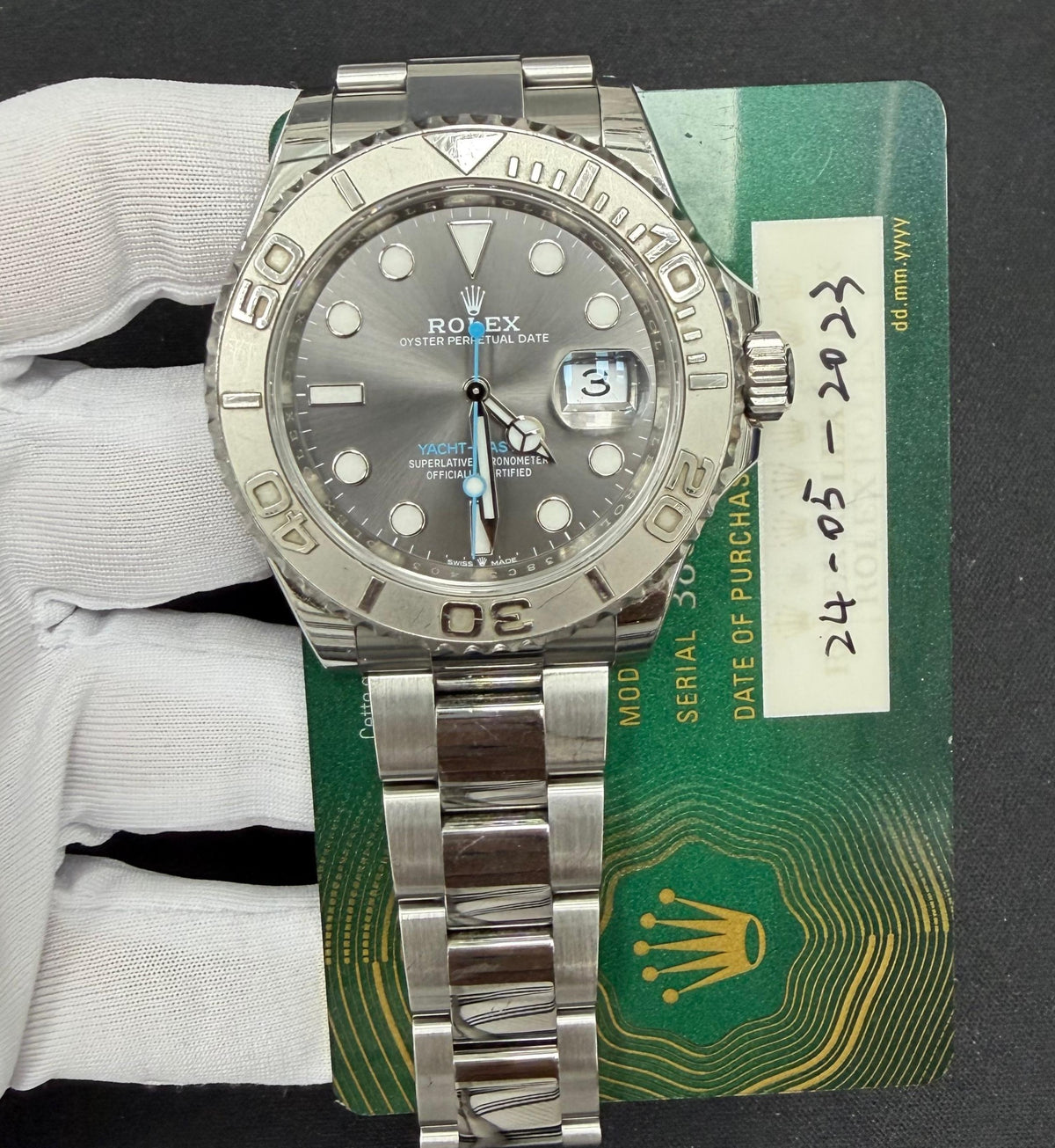 ROLEX YACHTMASTER 126622 — view 3 — Laura Milman New York