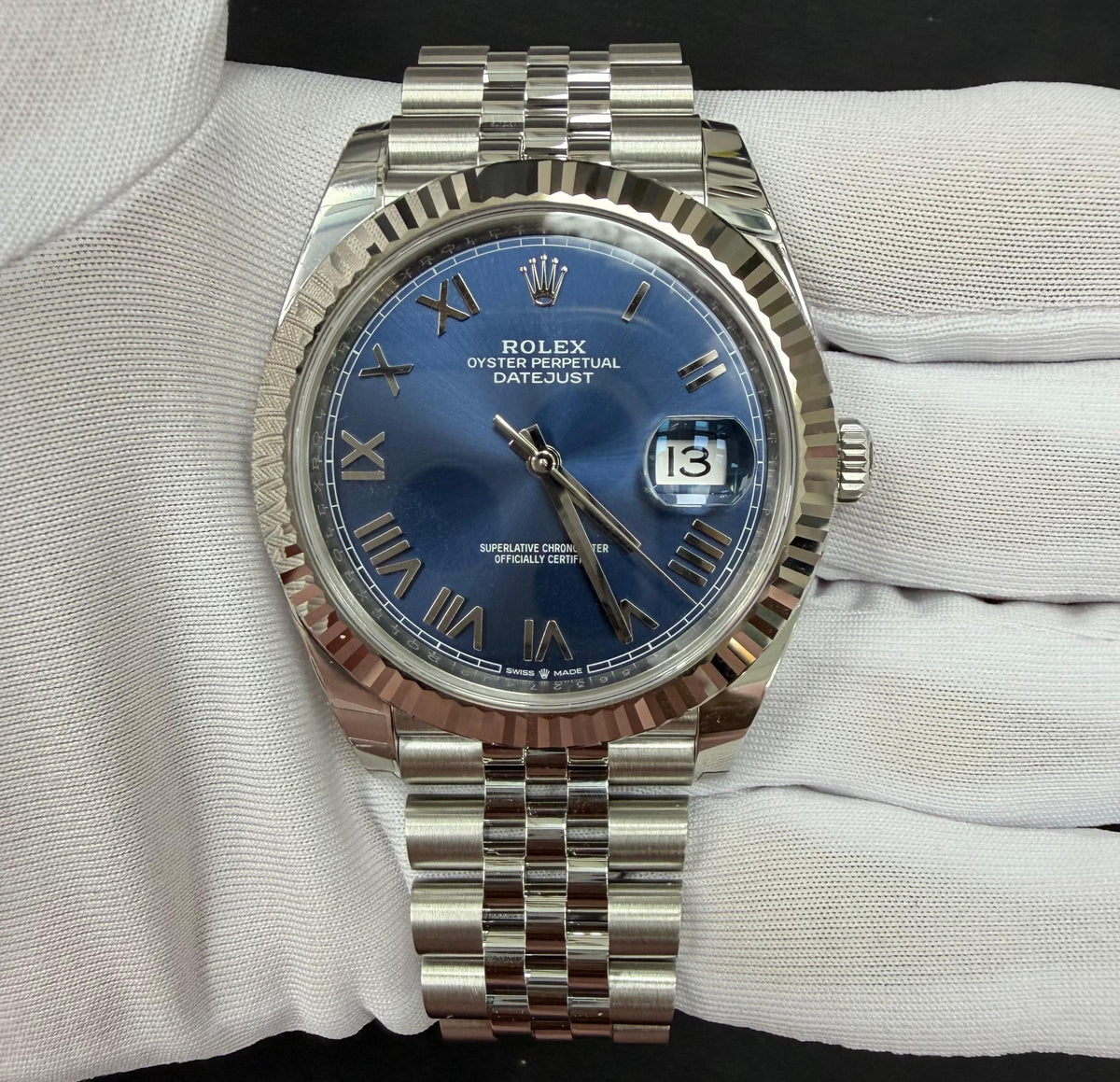 ROLEX DATEJUST 126334 — view 2 — Laura Milman New York