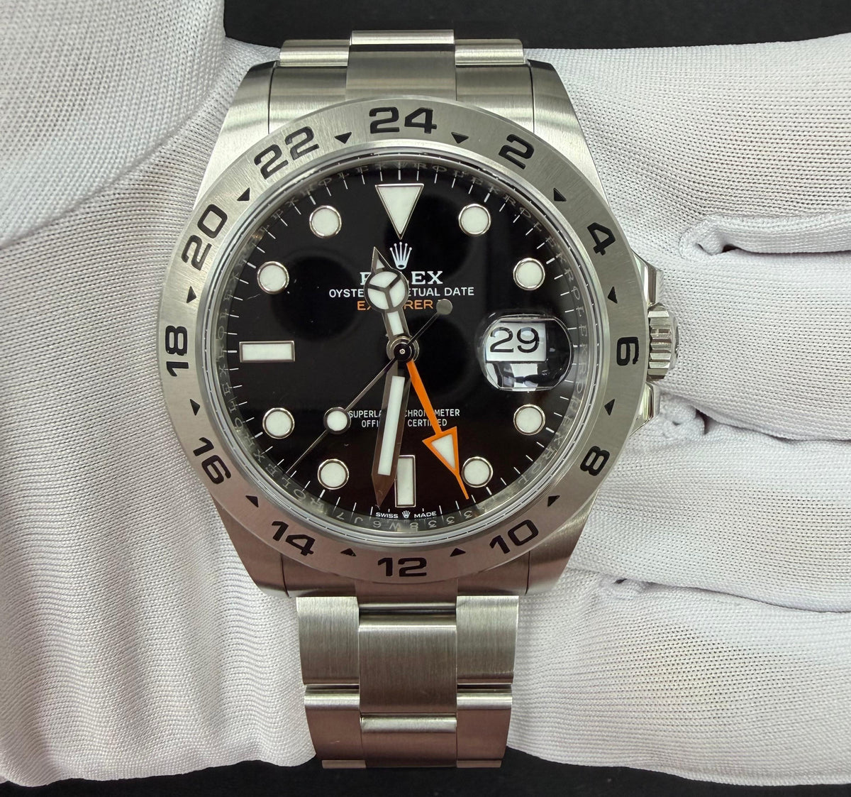 ROLEX EXPLORER II 226570 — view 2 — Laura Milman New York