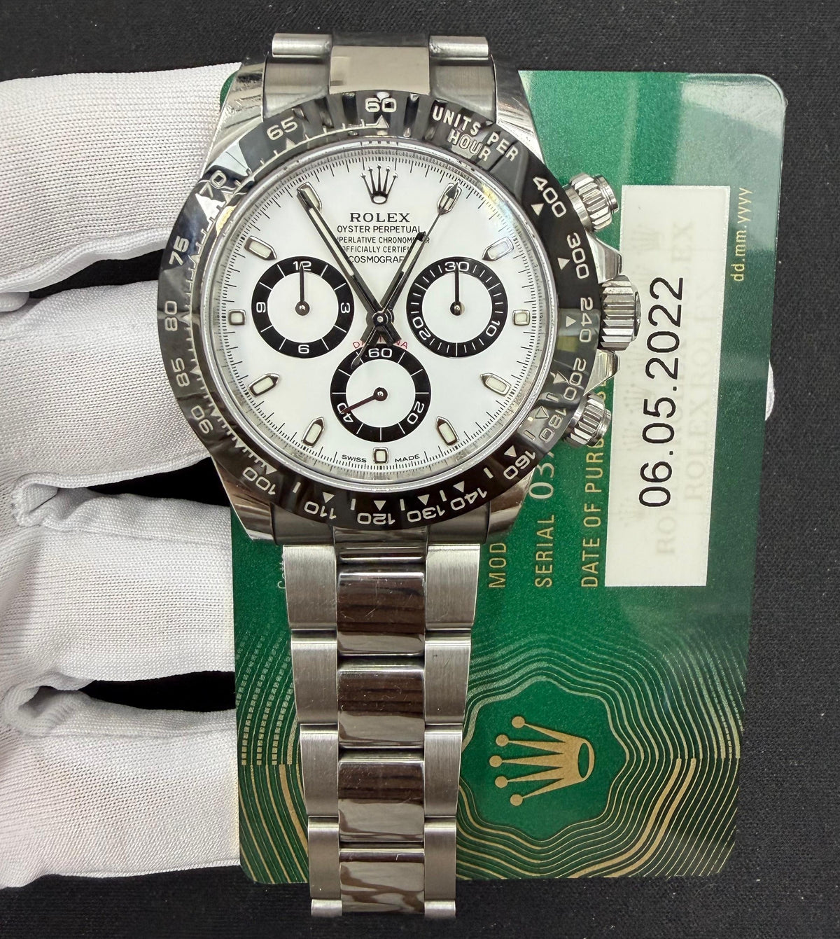 ROLEX DAYTONA 116500LN — view 3 — Laura Milman New York