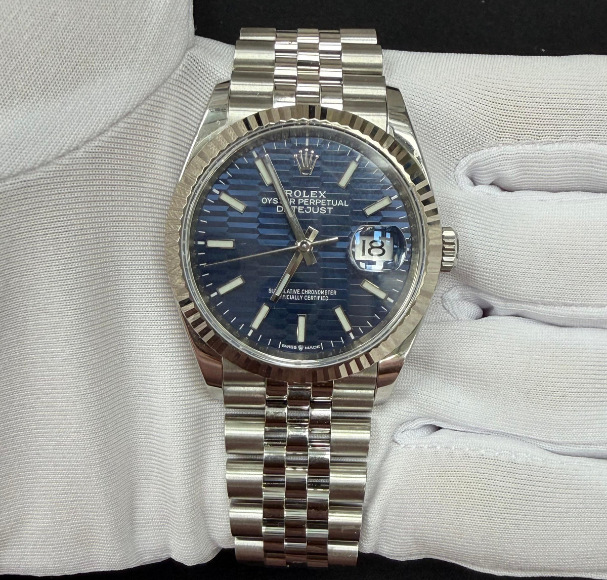 ROLEX DATEJUST 126234 — view 2 — Laura Milman New York