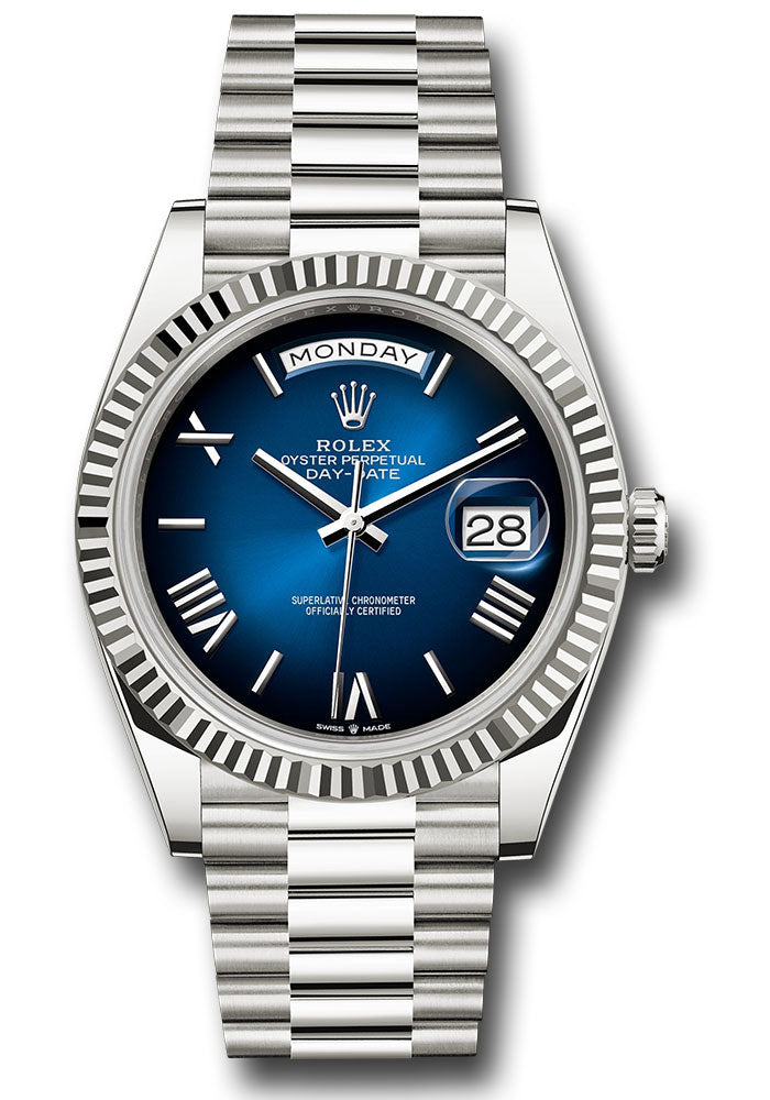 Rolex Day-Date 228239 40mm December 2025 — Laura Milman New York
