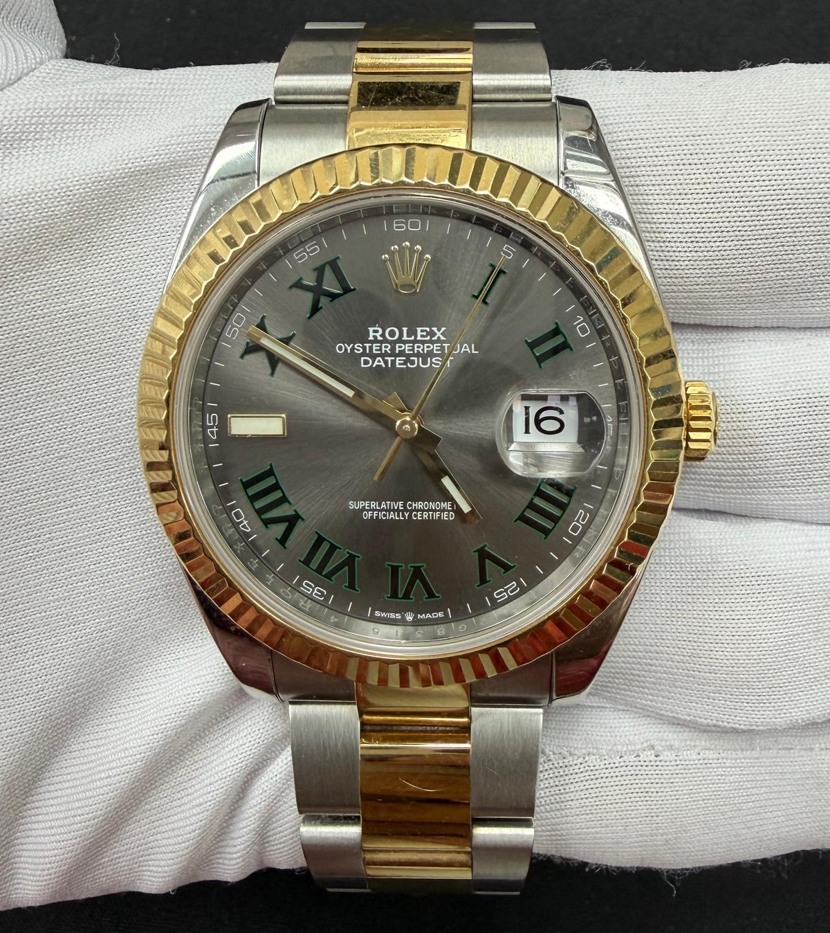 ROLEX DATEJUST 126333 — view 2 — Laura Milman New York