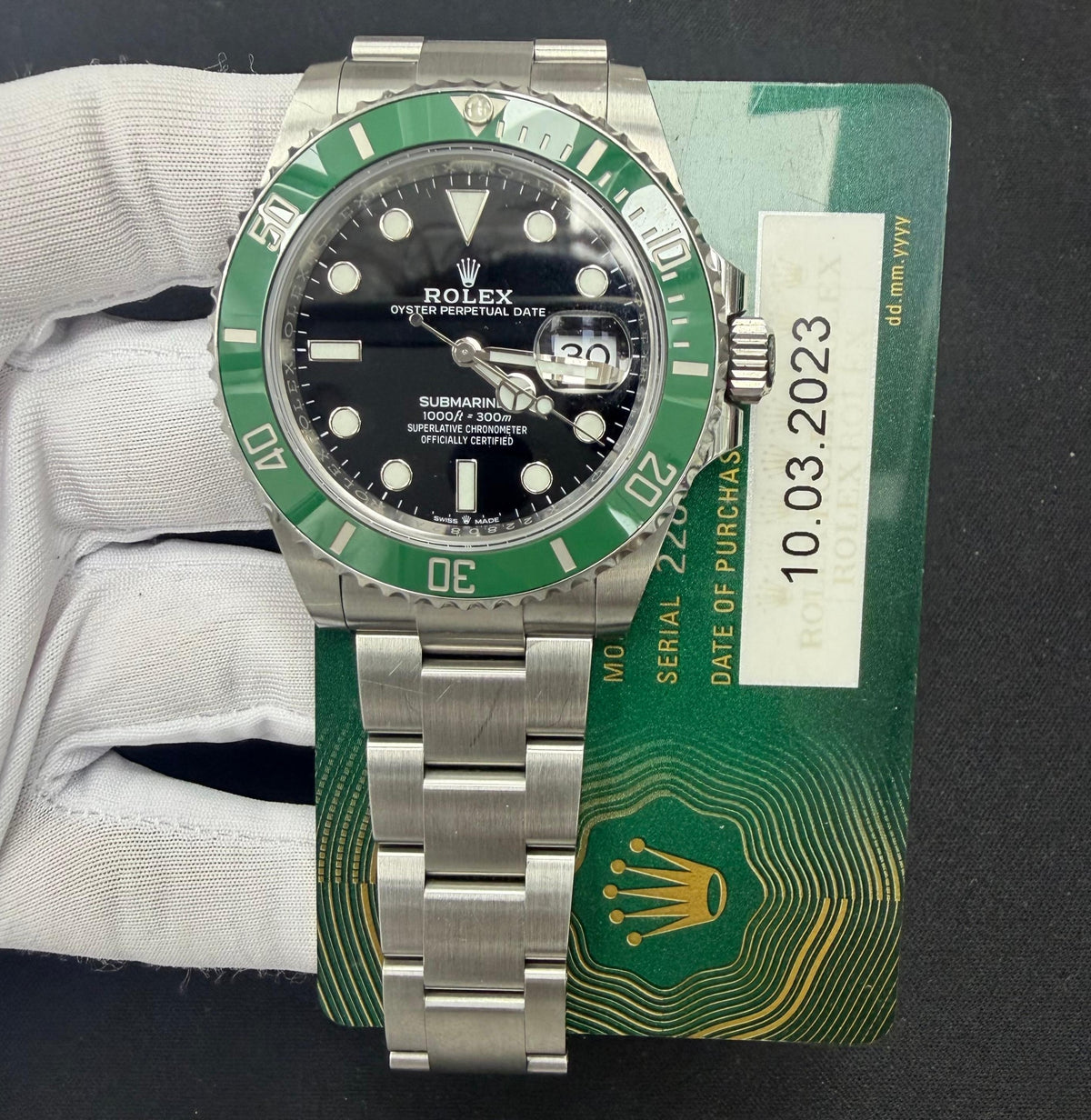ROLEX SUBMARINER DATE 126610LV — view 3 — Laura Milman New York