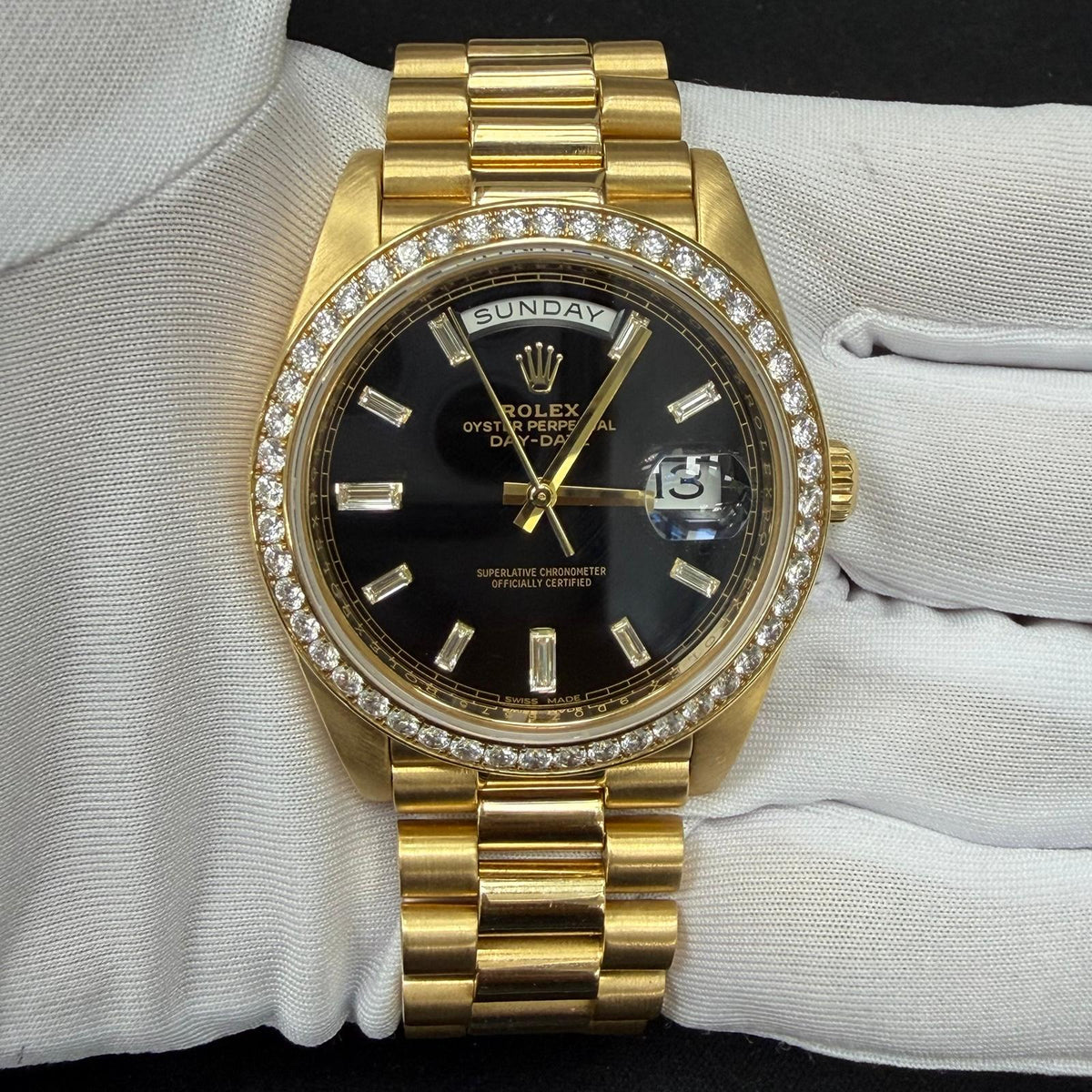 Pre-Owned Rolex Day-Date 228238RBR — view 2 — Laura Milman New York
