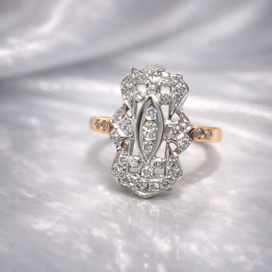 Vintage Style Trendy Ring