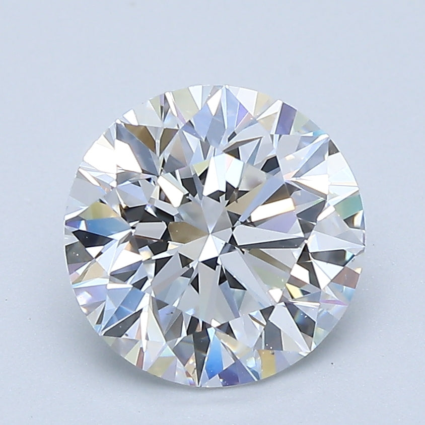 2.3ct Round Natural Diamond — D VS2, GIA Certified