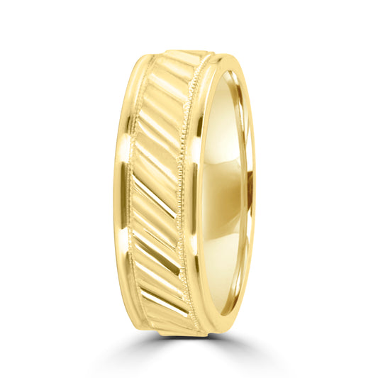 Men's Wedding Band 55 - Laura Milman New York