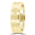 Custom Name Men's Wedding Band 5 - Laura Milman New York