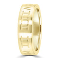 Custom Name Men's Wedding Band 5 - Laura Milman New York