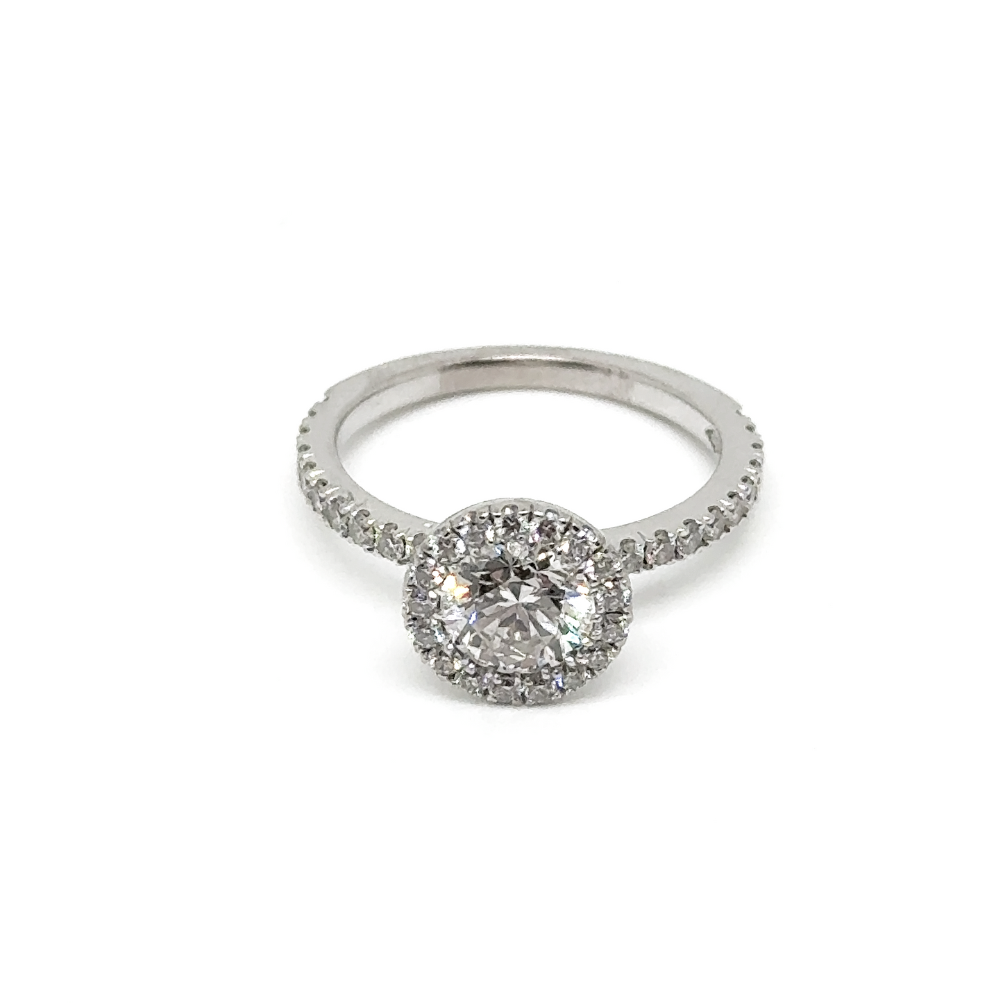 Halo Diamond Engagement Ring - Laura Milman New York