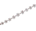 12.06ct Pink Diamond & White Diamond Floral Bracelet view 2