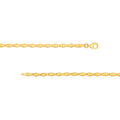 Mini Puffy Teardrop Bracelet in 14K Yellow Gold view 3