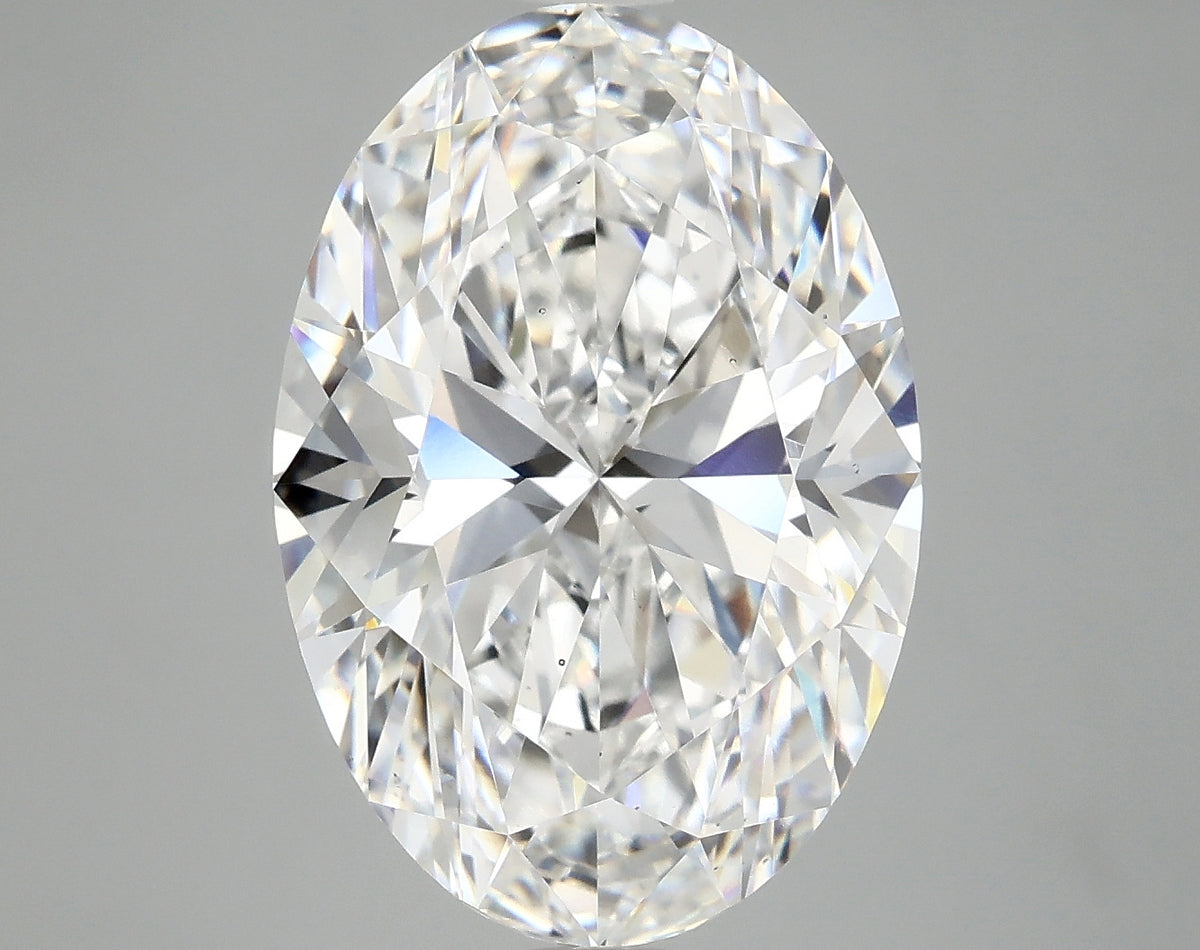 7.09ct Oval, E VS2 — IGI