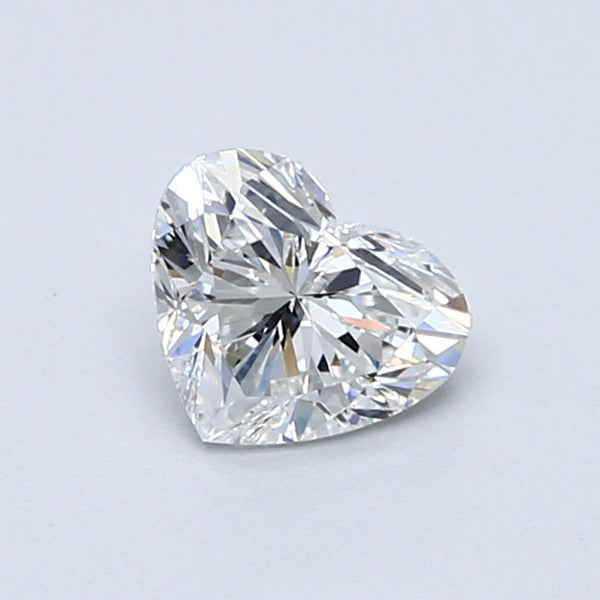 0.7ct HEART, F VVS2 — GIA