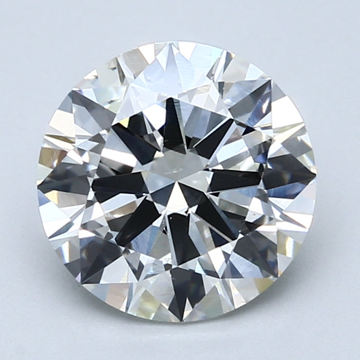 3.02ct Round Natural Diamond — H SI1, GIA Certified
